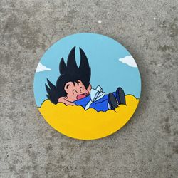 Dragon Ball Kid Goku Canvas Painting 