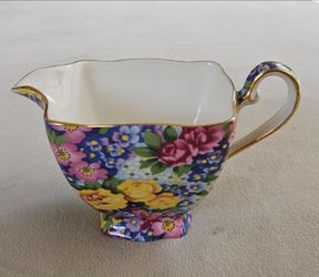 Vintage Royal Winton Floral Chintz Creamer, "Julia" pattern 1995