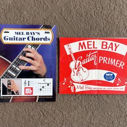 2 EUC Guitar Books: Mel Bay’s Guitar Chords & Mel Bay Guitar Primer