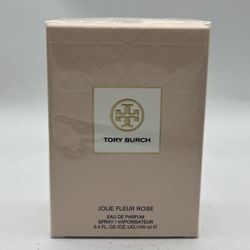 Tory Burch Jolie Fleur Rose 3.4 oz EDP New In Sealed Box Authentic *2016 Formula*