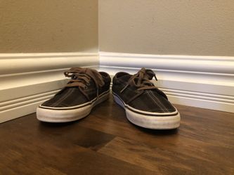 Vans Off The Wall Tb4r  Brown Plaid Size 7 Mens or 8.5 Womens