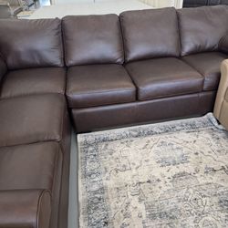 Top Quality Leather Sectionals @ FURNITURE LOVE ❤️ Same Day Delivery Service 🚚