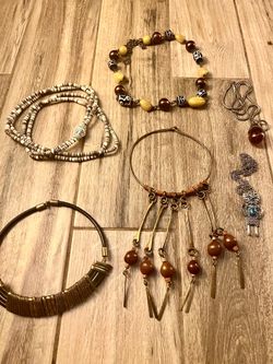 Tribal Jewelry Necklaces Lot