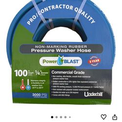 Underhill 100ft commercial Grade Power washer Hose Brand New OR BEST OFFER OBO