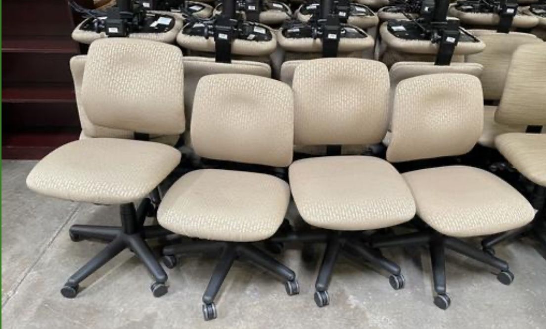 100+ HON Office Rolling Computer Chairs! Adjust A Lot! Only $25 Ea!