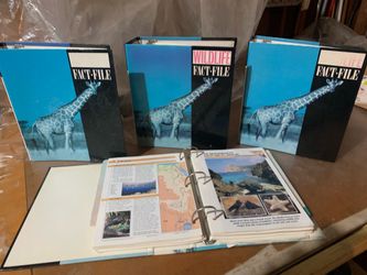 Wildlife learning books