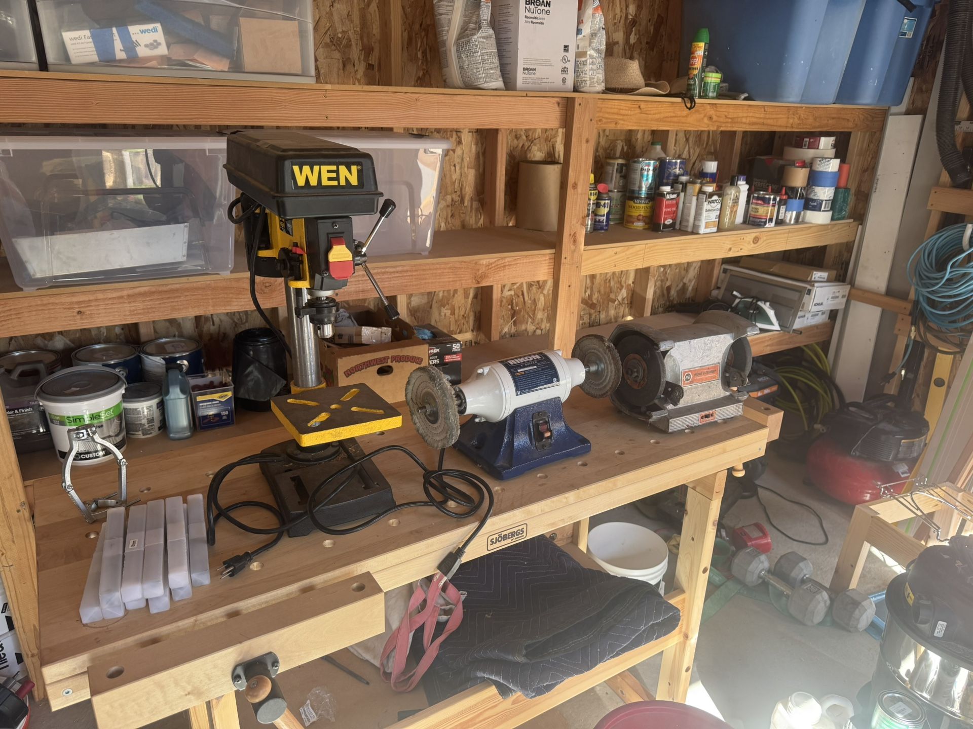 Drill Press/ Buffer /bench Grinder