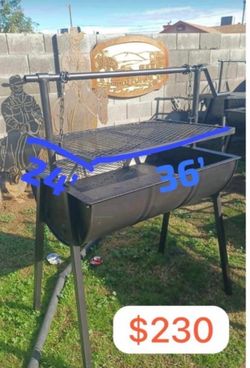Asadores de carbón/ Charcoal grills