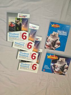 Grade 6 Science & Reading Curriculum Lot - STEMscopes 3D & Wonders