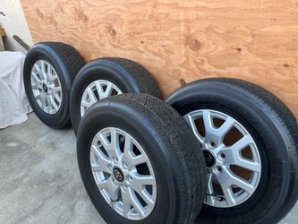 Toyota OEM Wheels with Tires Set of 4