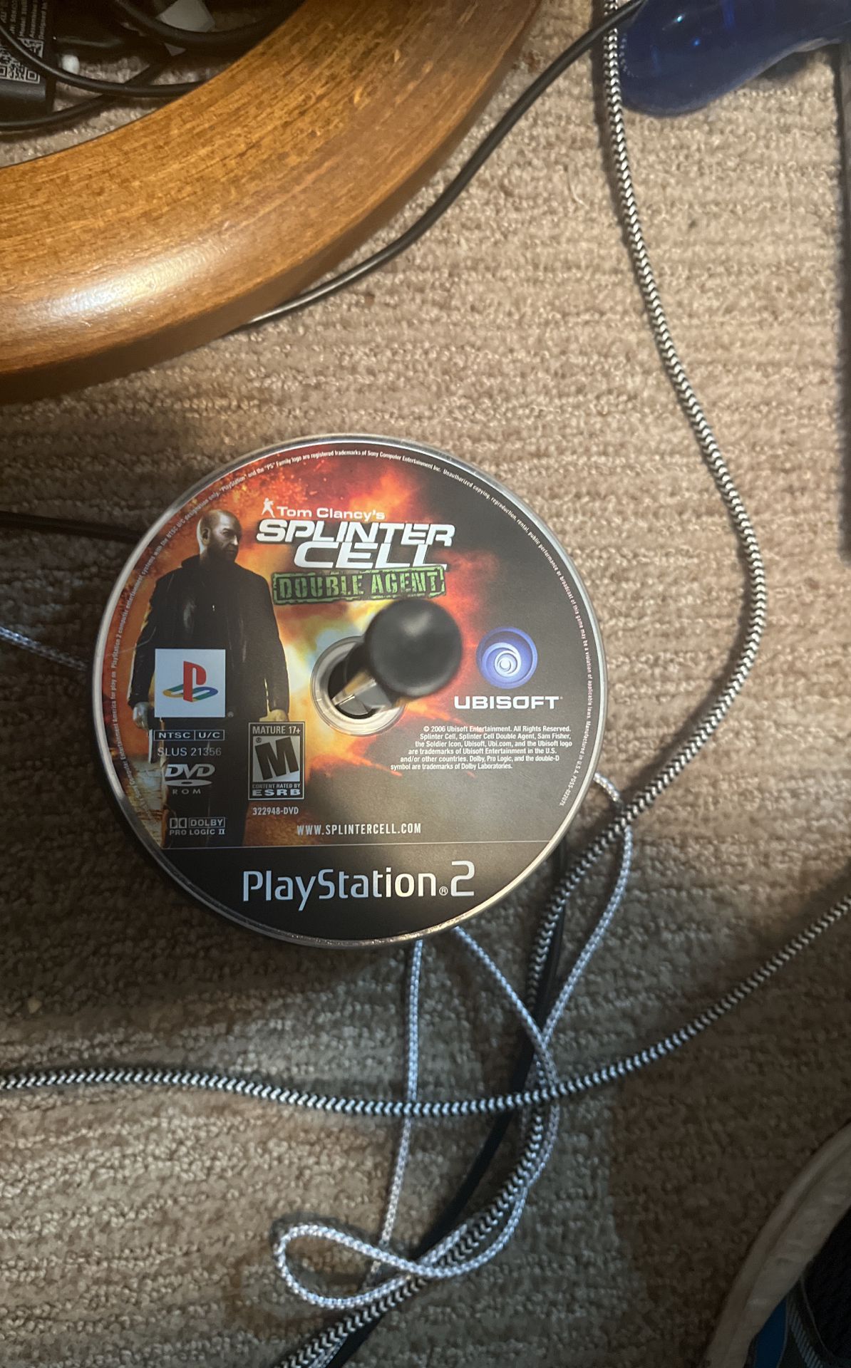 Splinter Cell: Double Agent Playstation 2 PS2 Used