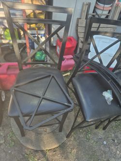 Mesa De 4 Sillas Redonda