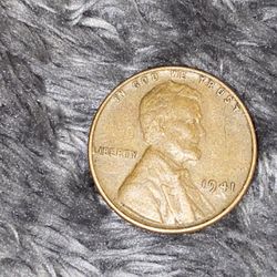1941 Lincoln Wheat Cent Penny Coin 