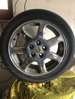 Set of two Cadillac CTS Rims & Tires