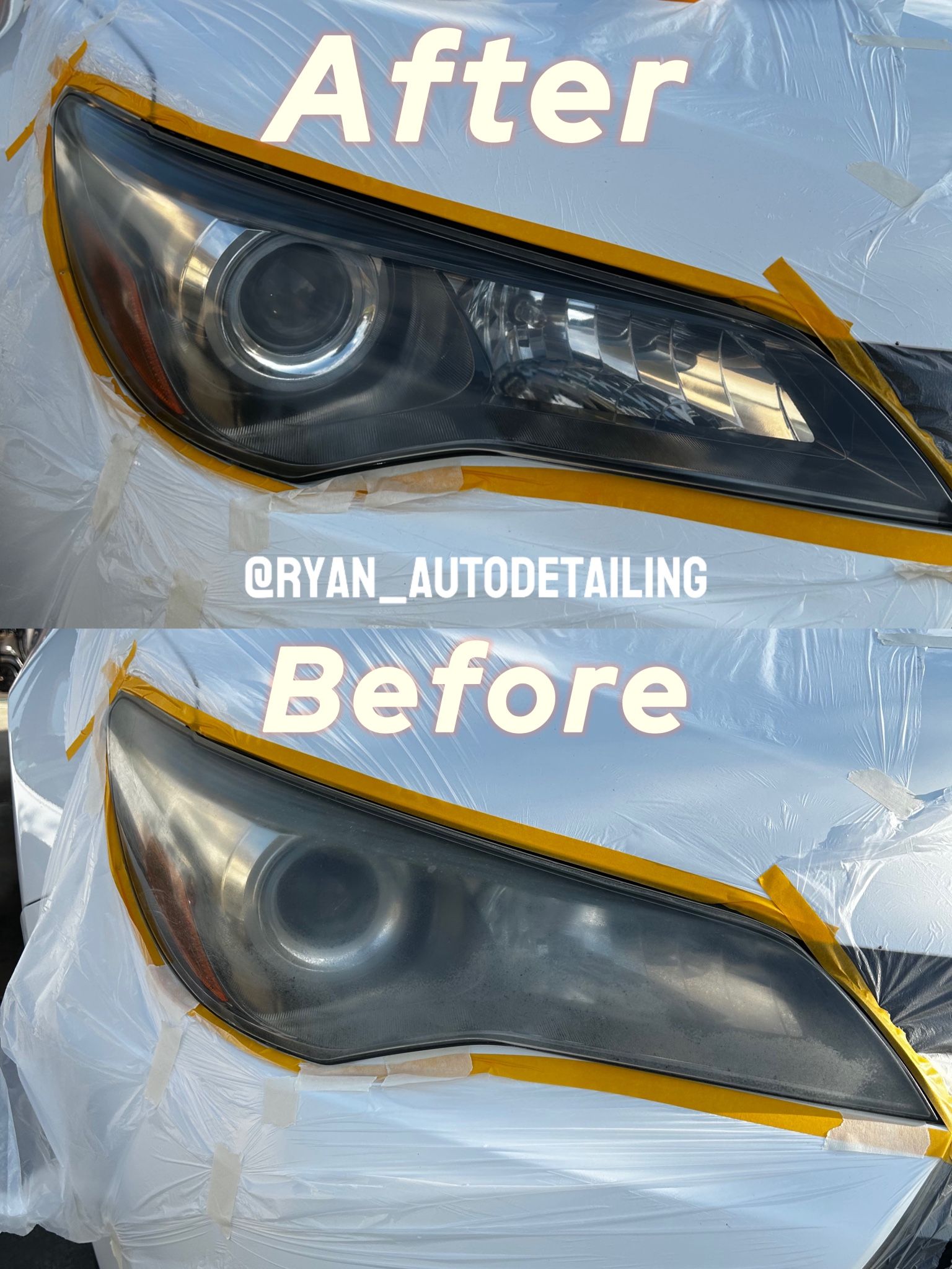 Headlight Restore Kit ($50)