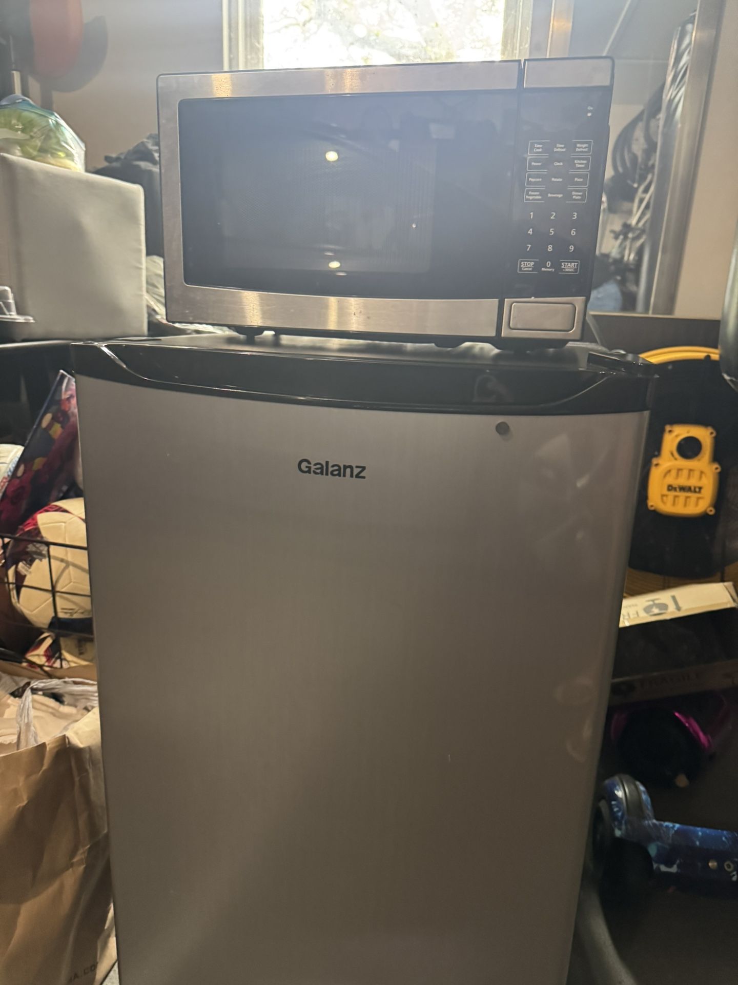 Fridge And Microwave