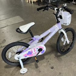 ✌️ JOYSTAR Pluto 18 Inch Kids Bike with Light Up Training Wheels, Kids' Bicycle for Boys Girls Age 3-12 Years, Children Bikes