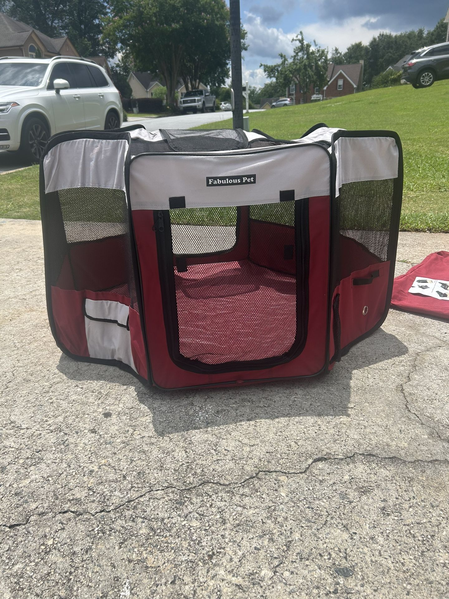 Fabulous Pet Portable Soft Tent Playpen