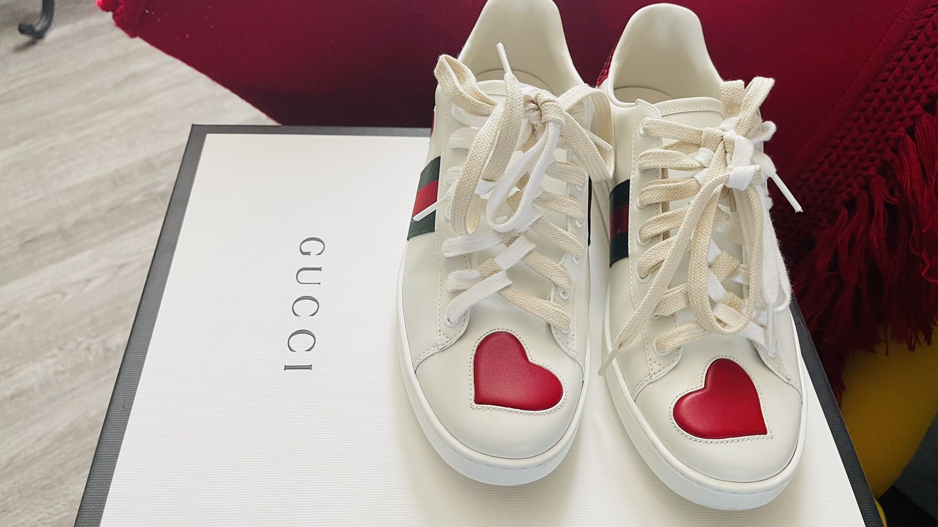 Gucci Ace Low Heart