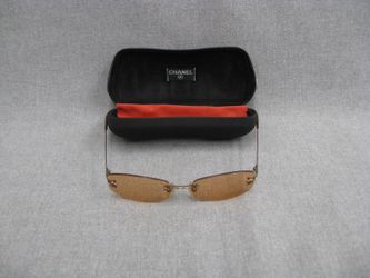 Chanel 4002 c.116/74 54 19 130 Rimless Sunglasses Shades