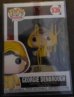 Funko Pop! Movies IT Georgie Denbrough #536 signed by Jackson Robert Scott