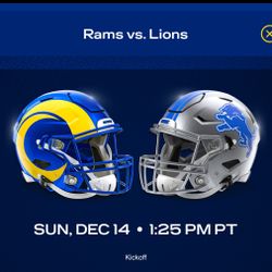 Rams Vs Lions Lower Level Seats 