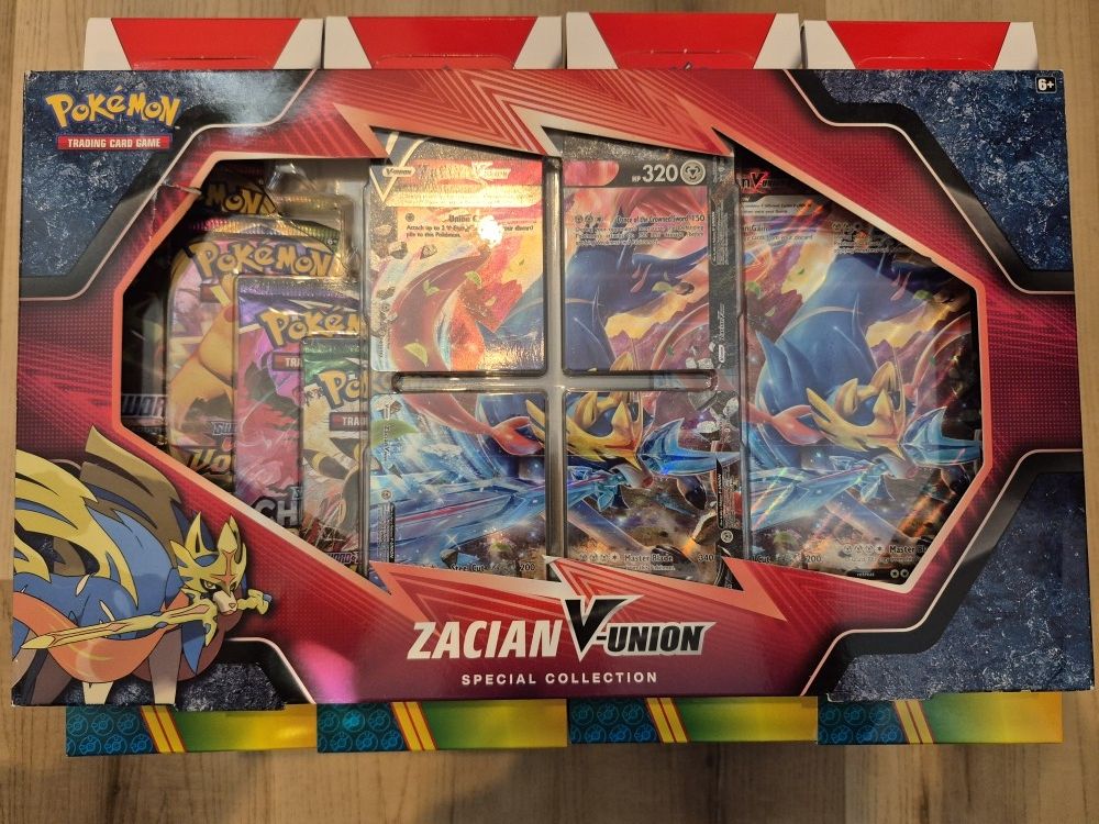 Pokemon TCG Zacian V Union Special Collection SET