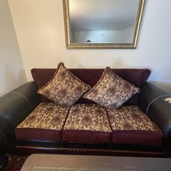 Turkish Couch/ Single Theater Couch, Leather