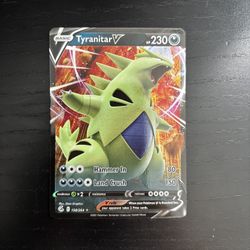 Pokemon Card Tyranitar V Full Art
