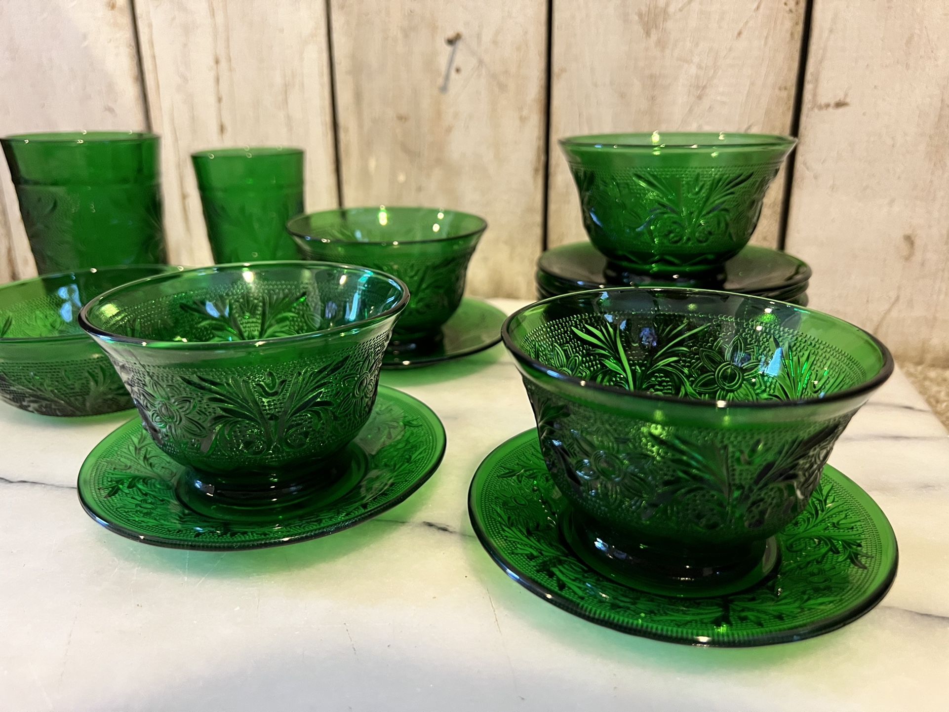 Set of 6 savannah blue anchor hocking 16 oz. water glasses for Sale in  Phoenix, AZ - OfferUp