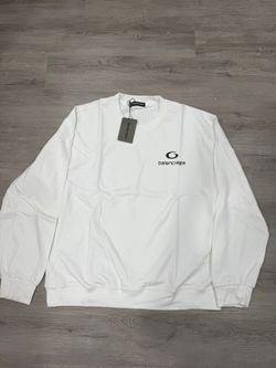 White Balenciaga Sweater