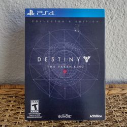 Destiny Collectors Edition Ps4 PlayStation 4 