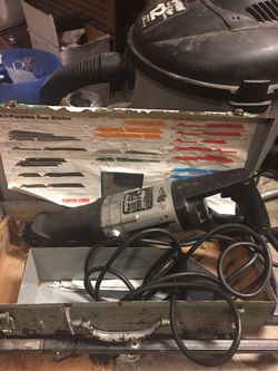 Porter Cable E.H.D Tiger Saw with original steel case