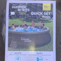 Summer Waves 🌊 14ft Quick Set Pool