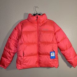 NWT Women’s Columbia Hot Pink Puffect Jacket Size L