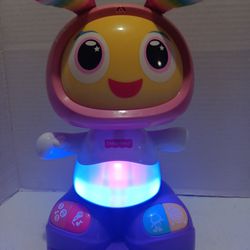 Like new Original Fisher Price  singing /Dancing/spinning Belle Bright Beats DLX $35  13"×7"
