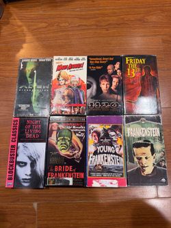 Horror VHS movies