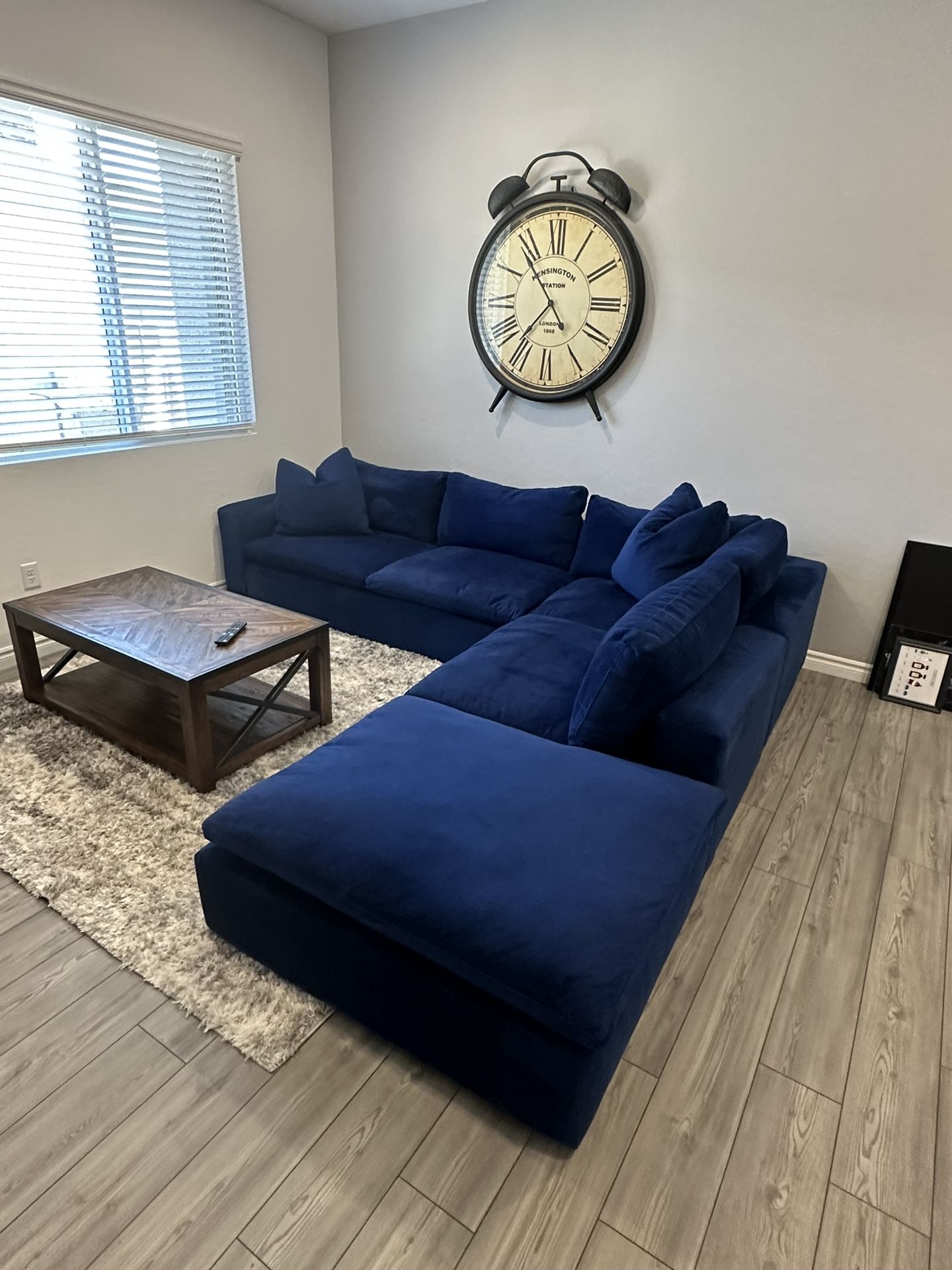 Living Spaces Sectional Couch