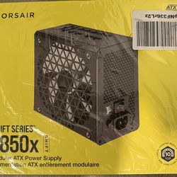 New Corsair RM850x ATX Modular Power Supply 850W, Zero RPM