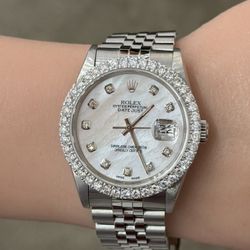 Rolex Preowned 36mm DateJust Quickset 