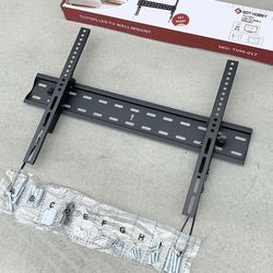 (NEW) $15 Tilt TV Wall Mount Bracket for 37-75” TVs, Max Weight 110 Lbs, VESA 600x400mm 