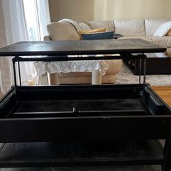 Coffee table + storage 