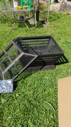 30 Inch Square FIRE PIT *New In Box