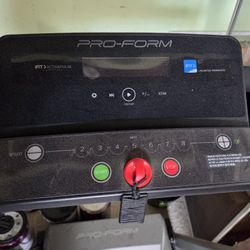 Pro- form IFit active pulse treadmill