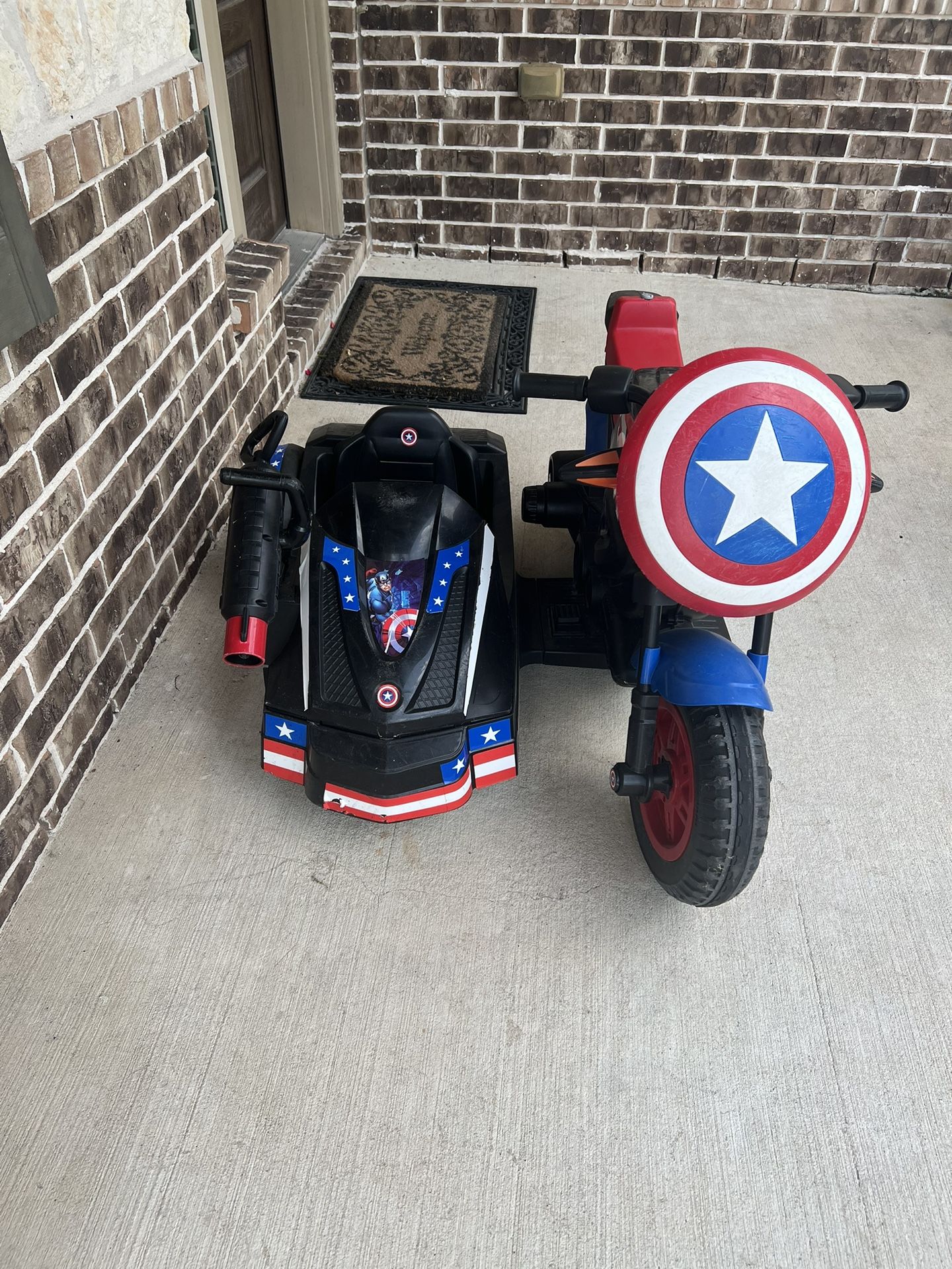 Power wheels captain america sale