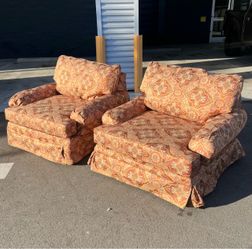 Vintage Bohemian style Armchairs Club chairs Lounge chairs