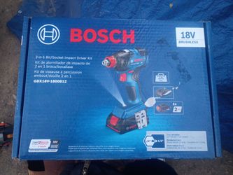 Bosch 2in1 18v 1/2in impact kit