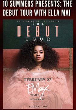 Ella Mai SOLD OUT CONCERT Tickets for SELL