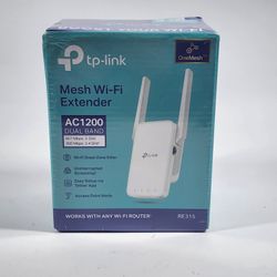 New TP-Link Mesh Wi-Fi Extender Dual Band WiFi 5 RE315