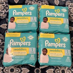Pampers Swaddlers Size1
